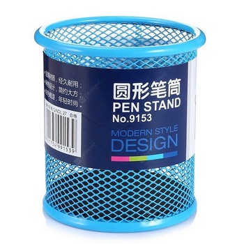 Suport plasa metalica instrumente de scris, 10x9 cm, turcoaz, Ark Suport plasa metalica instrumente de scris, 10x9 cm, turcoaz, Ark