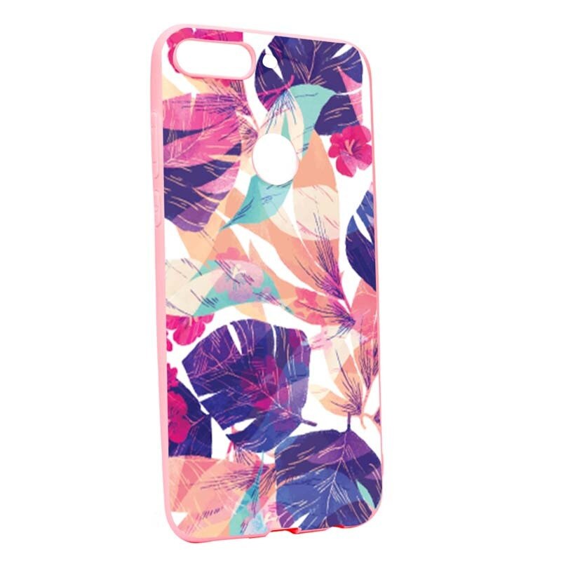 Husa OnePlus 5T, Silicon, Flori Tropicale P71