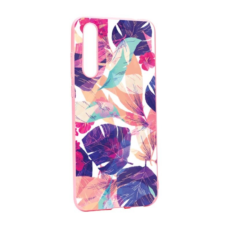 Husa Huawei P20, Silicon, Flori Tropicale P71