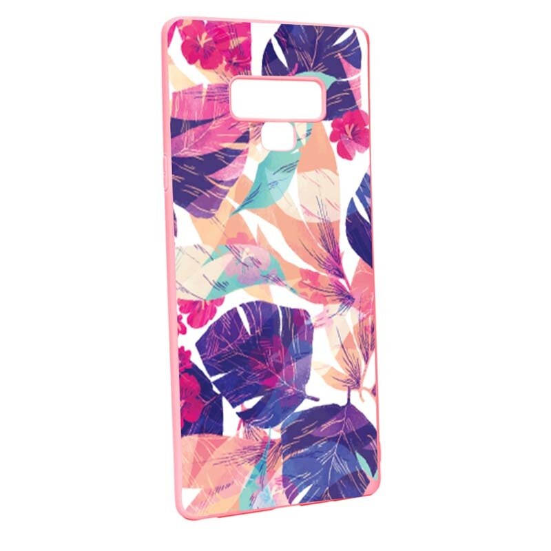 Husa Samsung Galaxy Note 9, Silicon, Flori Tropicale P71