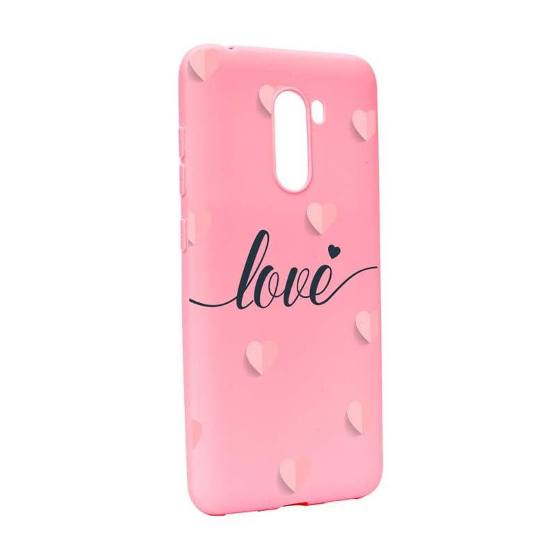 Husa Xiaomi PocoPhone F1, Silicon, Love Flying Hearts P85