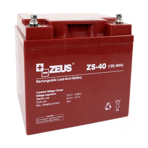 Acumulator Zeus plumb acid 40Ah/12V