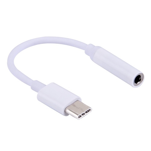 Shredded Cut Oh dear Cablu adaptor USB 3.1 Type-C la jack 3.5mm pentru microfon si casti, alb,  HOPE R - eMAG.ro