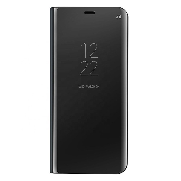 Калъф Flip Mirror за Samsung Galaxy J3 2017, J330, черен