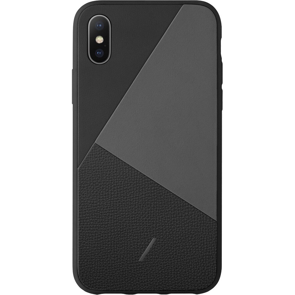 Husa Capac Spate NATIVE UNION Clic Marquertry Negru CMARQ-BLK-NP18S APPLE iPhone X, iPhone Xs