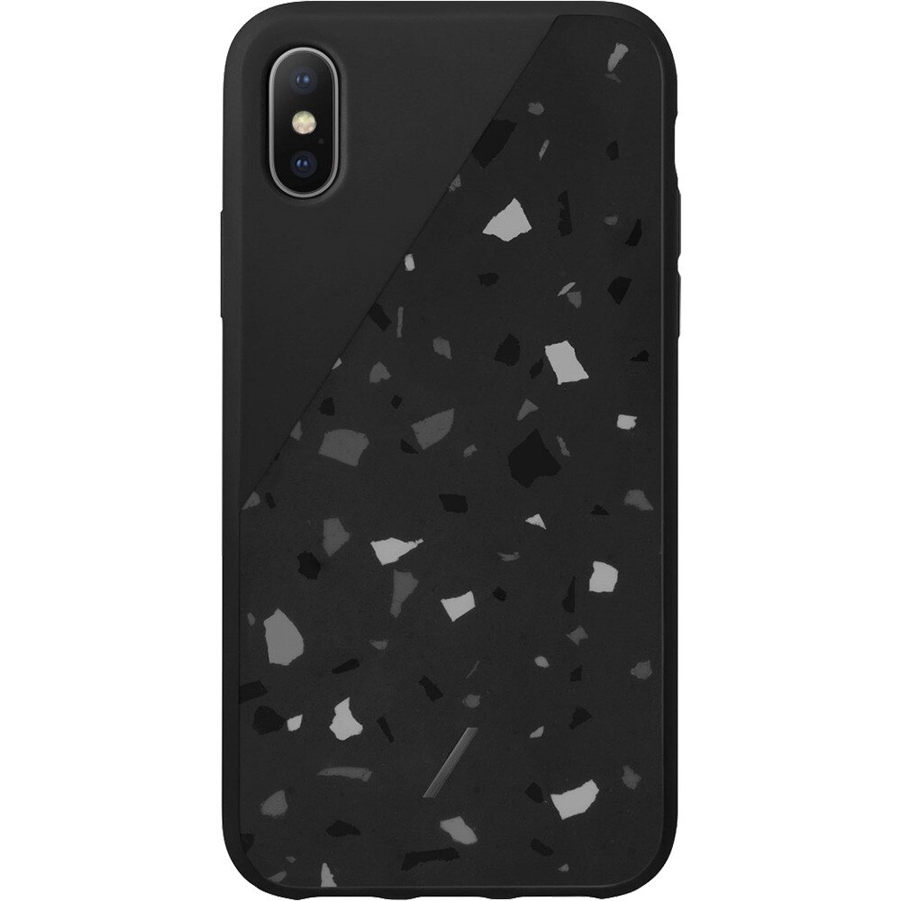 Husa Capac Spate NATIVE UNION Clic Terrazzo Negru CTERA-BLK-NP18S APPLE iPhone X, iPhone Xs