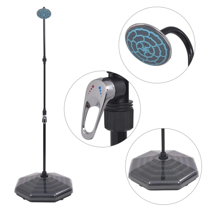 vidaXL szolár HDPE alumínium zuhanyzó 20 L 8.88 kg 91230