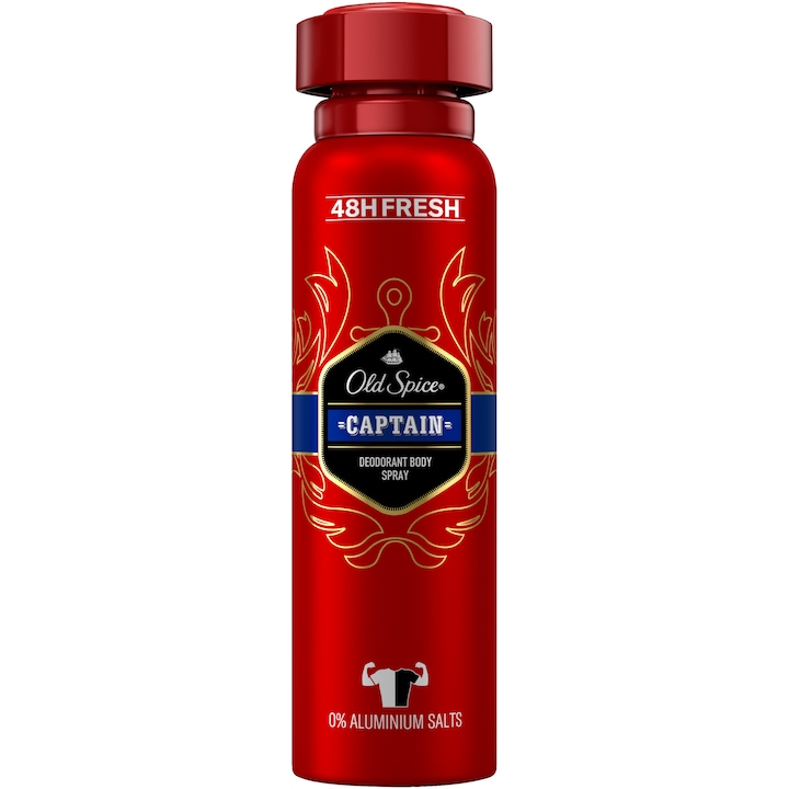 Deodorant spay Old Spice Captain, 150 ml