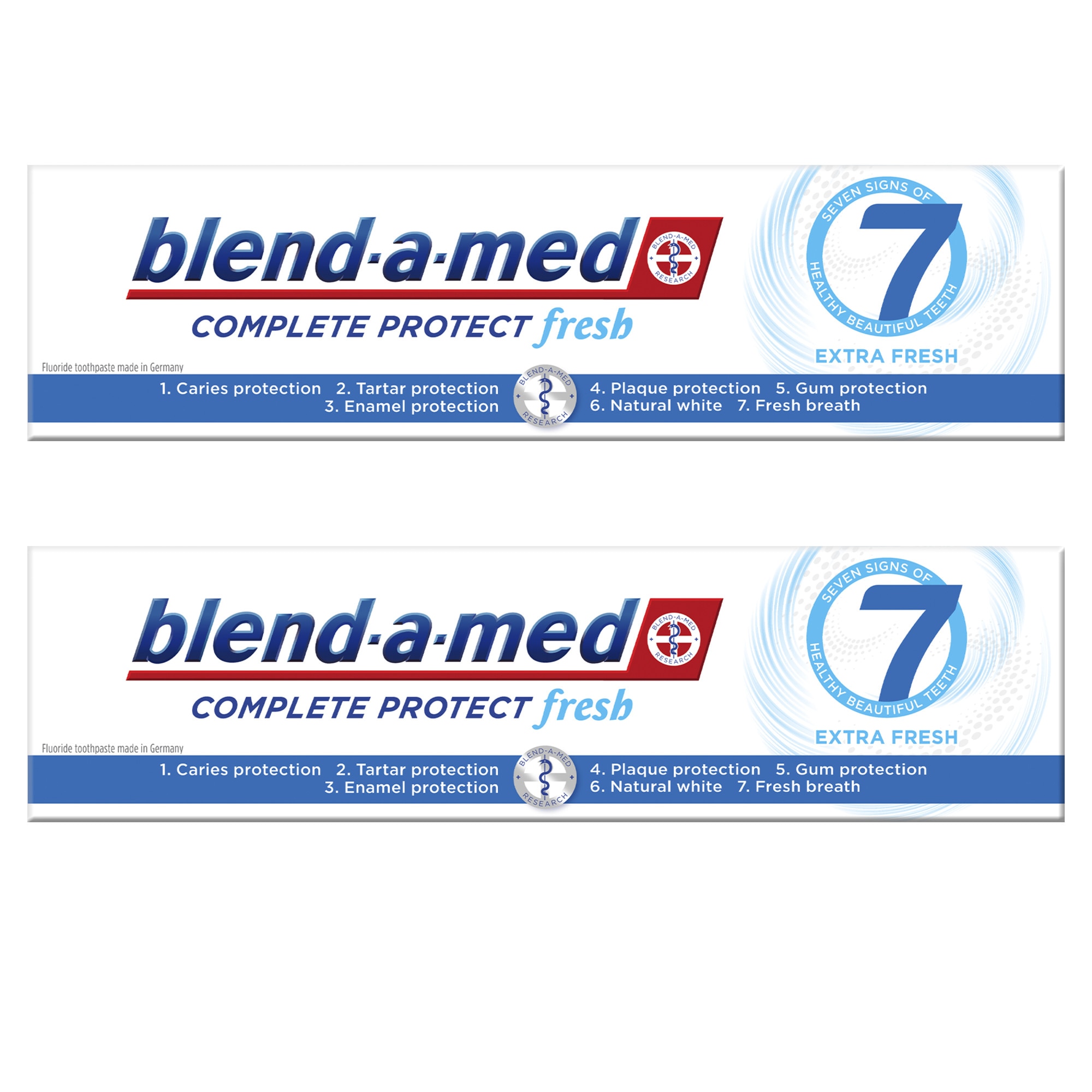 Pachet promo Blend-a-Med Complete Protect Fresh Extra, 2 x 100 ml