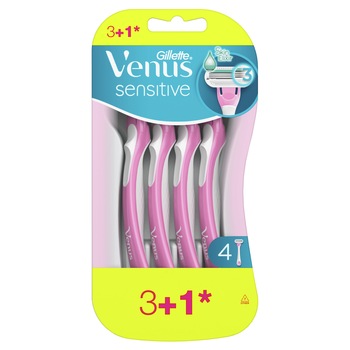 Aparat de ras de unica folosinta Gillette Venus Sensitive, 4 buc Aparat de ras de unica folosinta Gillette Venus Sensitive, 4 buc