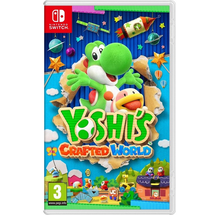 Yoshi's Crafted World Nintendo Switch játék