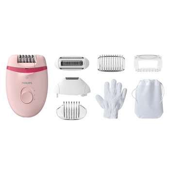 Epilator Philips Satinelle BRE285/00, Roz Epilator Philips Satinelle BRE285/00, Roz