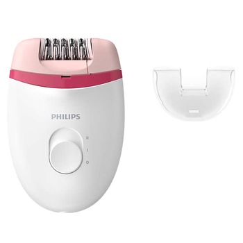 Epilator Philips Satinelle BRE235/00, 2 viteze, cap de epilare lavabil, 1 accesoriu, Alb Epilator Philips Satinelle BRE235/00, 2 viteze, cap de epilare lavabil, 1 accesoriu, Alb