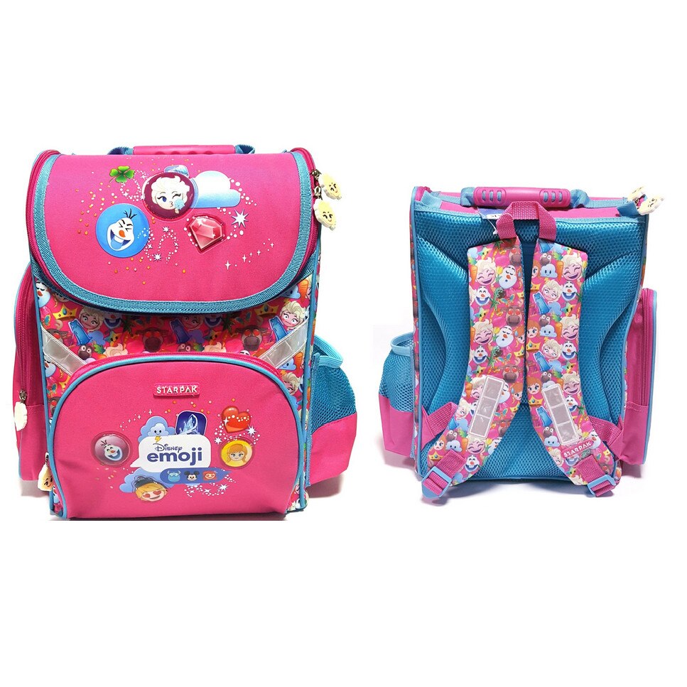 Ghiozdan de spate Tornister, 38 x 29 x 17 cm, Material textil, Multicolor