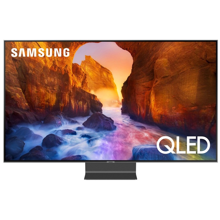 Televizor QLED Smart Samsung, 189 cm, 75Q90RA, 4K Ultra HD, Clasa B