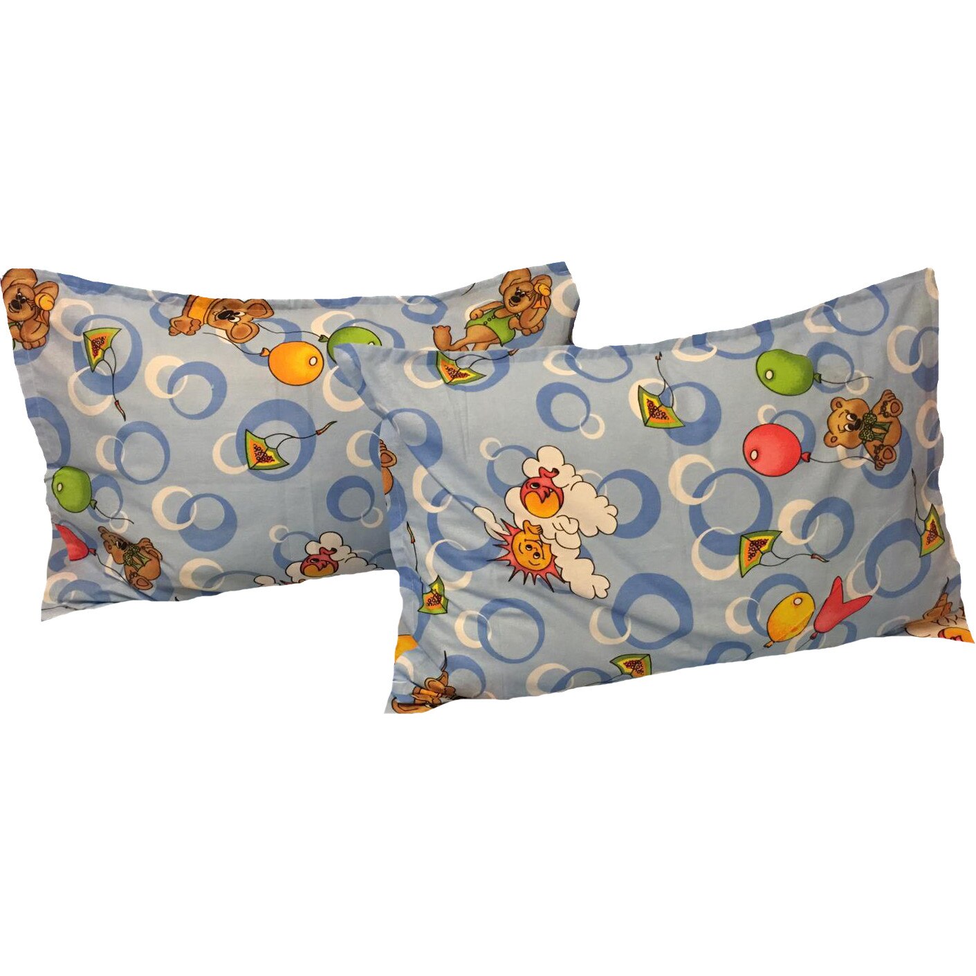 Set huse perna, pentru copii, bumbac 100%, 50X70cm by Liz Line - SPC549