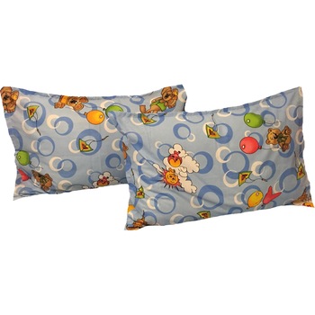 Set huse perna, pentru copii, bumbac 100%, 50X70cm by Liz Line - SPC549 Set huse perna, pentru copii, bumbac 100%, 50X70cm by Liz Line - SPC549
