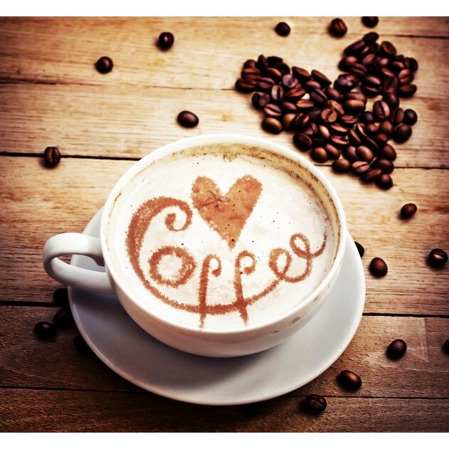 Tablou canvas patrat abstract 5 (50 x 50 cm)