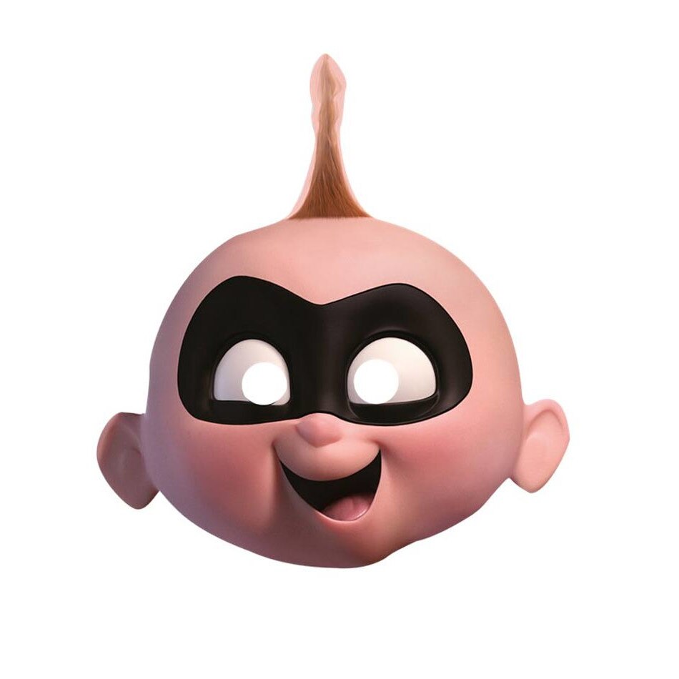 Masca carton Incredibilii - Jack Jack Parr