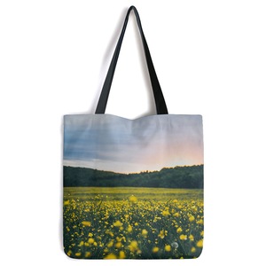 Geanta Tote Bag Flori Galbene Pe Camp Art Factory 40 X 50 Cm Emag Ro