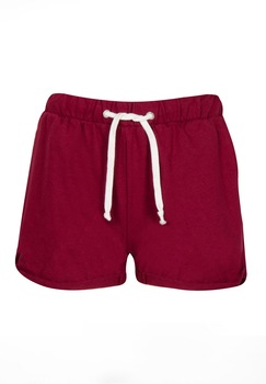 Pantaloni scurti, Zola, cu snur, Marime universala, Bordo, One Size Pantaloni scurti, Zola, cu snur, Marime universala, Bordo, One Size