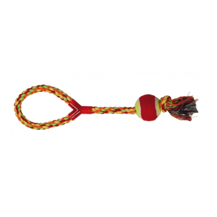 jucarie caine croci din bumbac cu minge de tenis 43 x 6 cm imagen 10_1_
6
