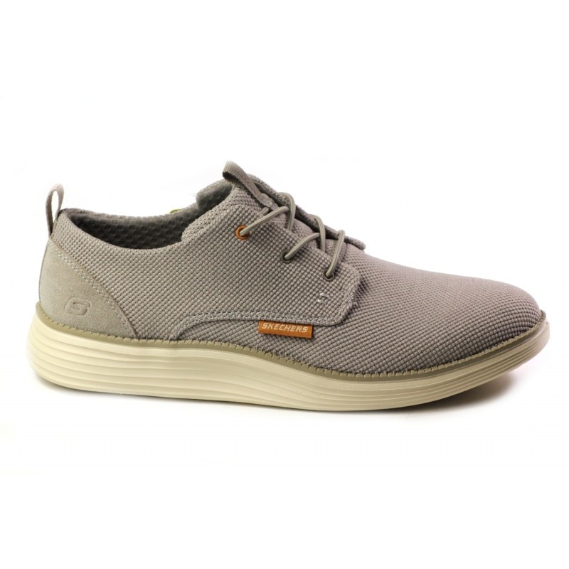 Pantofi sport casual Skechers Status 2.0-Menic, bleumarin, Bej