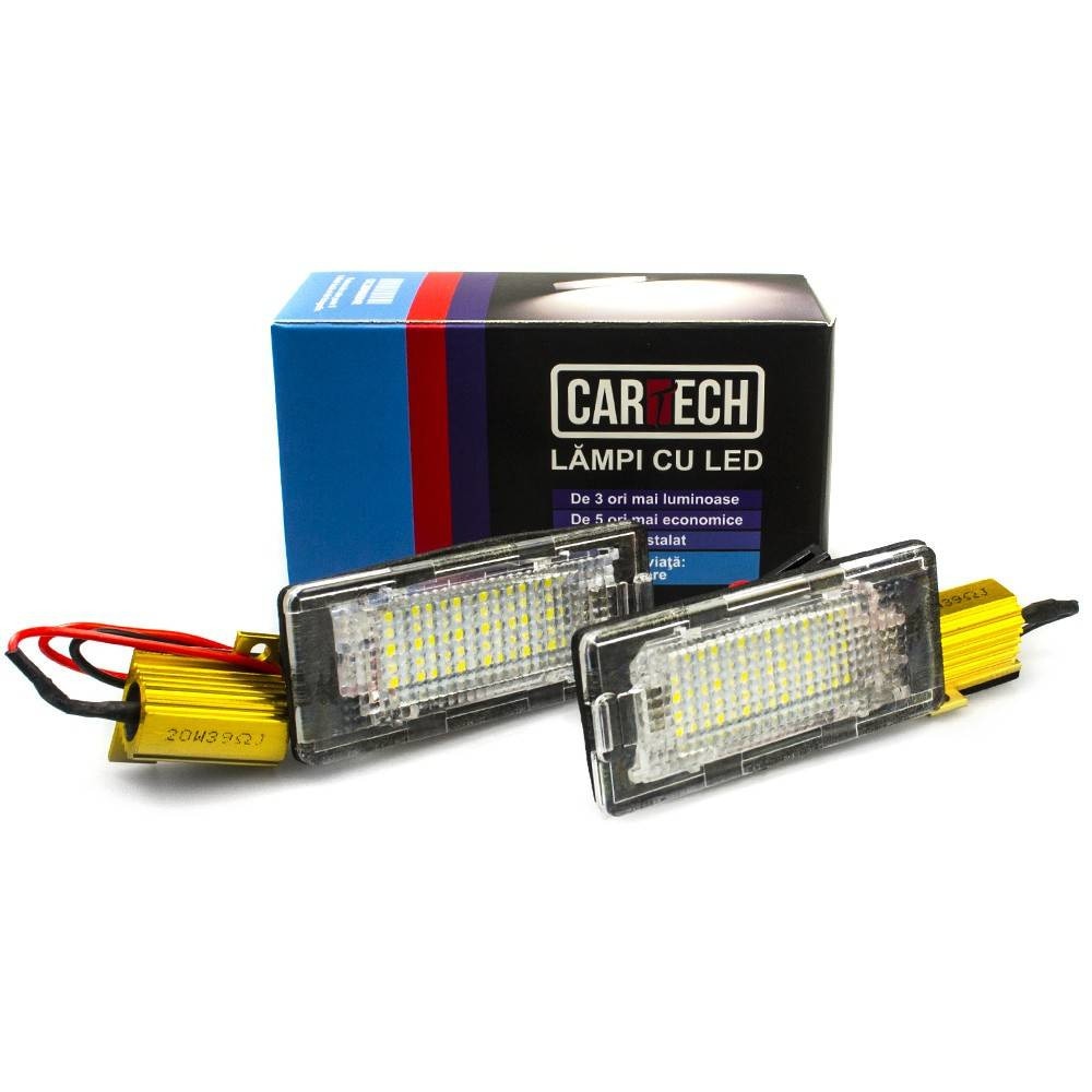 Lampi numar dedicate cu led Volkswagen Touran 11