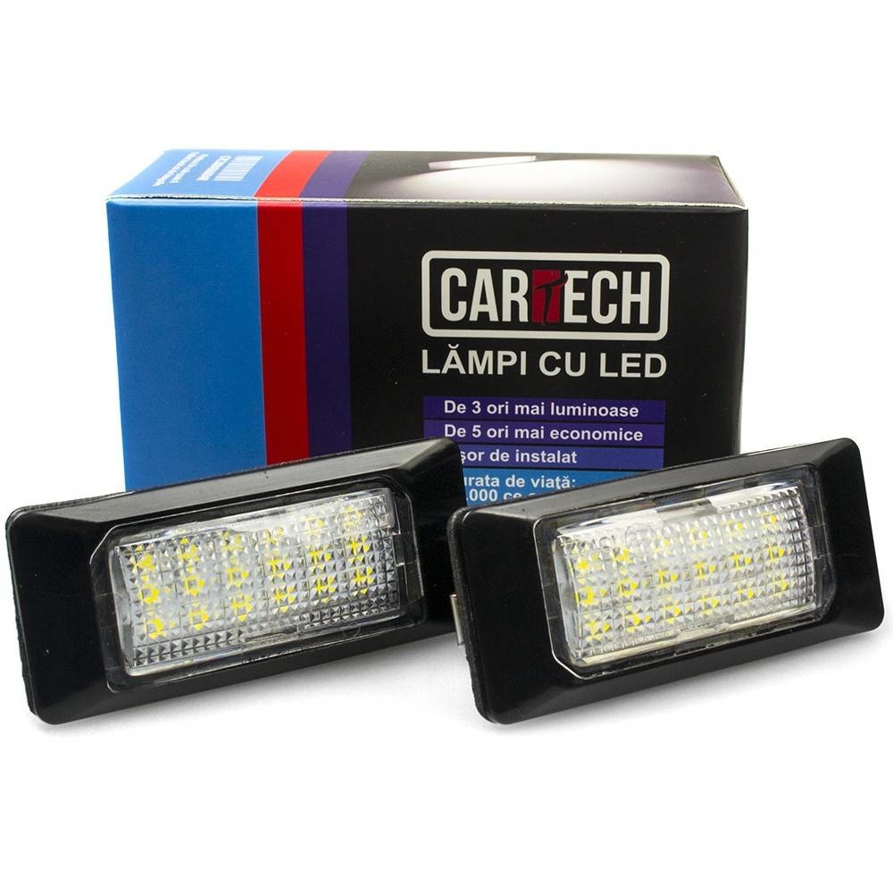 Lampi numar dedicate cu led Audi / VW