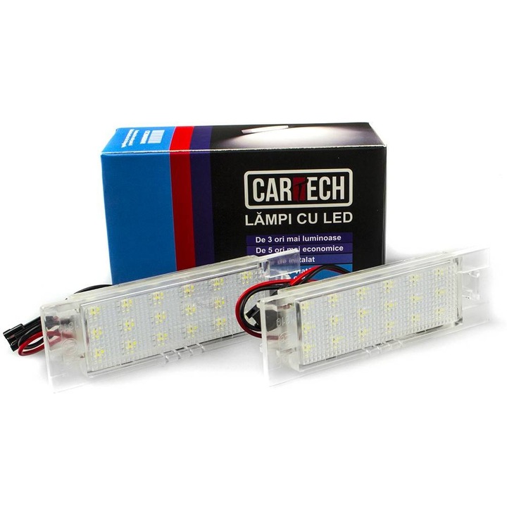 Lampi numar dedicate cu led Opel