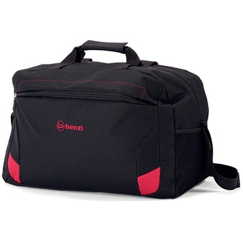 Geanta Sport/Calatorie, BENZI, BZ 5366 - 47 cm, Negru/Rosu Geanta Sport/Calatorie, BENZI, BZ 5366 - 47 cm, Negru/Rosu
