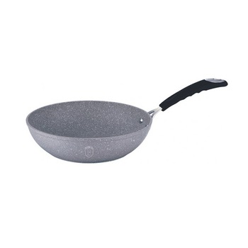 Tigaie wok din aluminiu cu interiorul din 3 straturi antiaderente din marmura, 28cm fara capac, BERLINGER HAUS Tigaie wok din aluminiu cu interiorul din 3 straturi antiaderente din marmura, 28cm fara capac, BERLINGER HAUS
