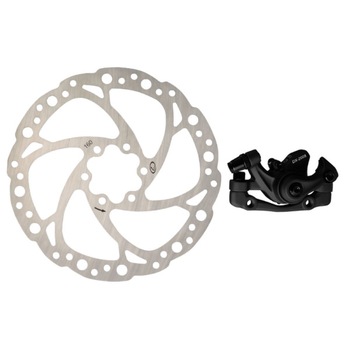 Set disc + etrier frana fata Logan 160mm culoare etrier negru Set disc + etrier frana fata Logan 160mm culoare etrier negru