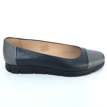 Balerini Dama de Piele Naturala Josi cu Talpa Flexibila, Mateo Shoes, Albastru marin Balerini Dama de Piele Naturala Josi cu Talpa Flexibila, Mateo Shoes, Albastru marin