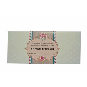 Plic bani nunta, PN1511, set 10 bucati Plic bani nunta, PN1511, set 10 bucati