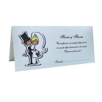 Plicuri de bani pentru nunta, mire si mireasa, PN1325, set 10 bucati Plicuri de bani pentru nunta, mire si mireasa, PN1325, set 10 bucati