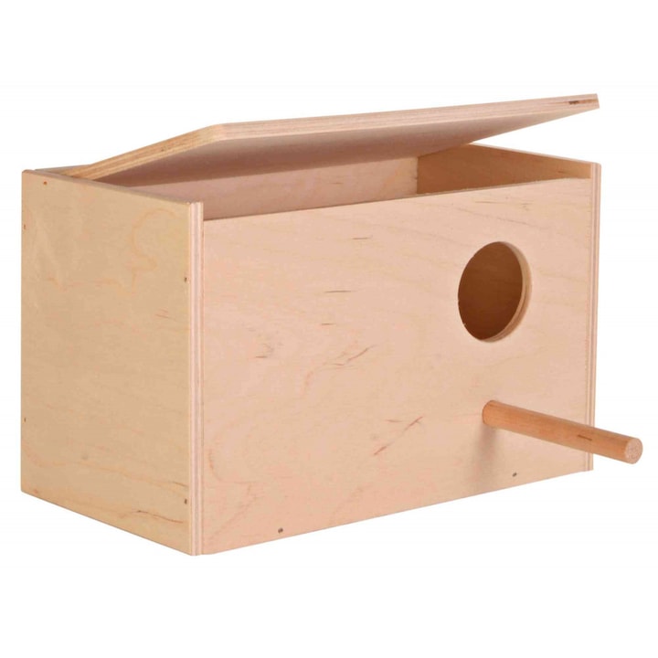 Cuib Trixie lemn pentru perusi 21 × 12 × 13 cm 5630