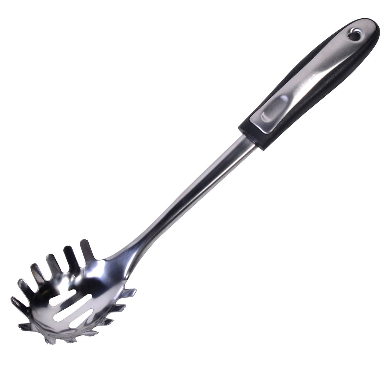 Lingura de bucatarie, Zola, metalica, pentru spaghete, 30 cm