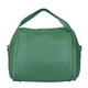 Női zöld Evelyn természetes bőr táska