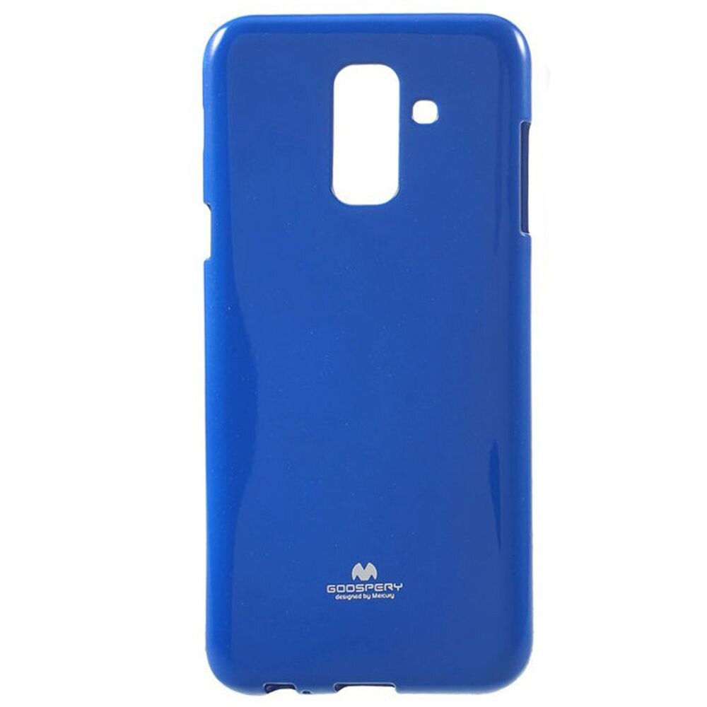 Husa Silicon Samsung Galaxy A6 Plus (2018) Goospery Mercury Jelly - albastru