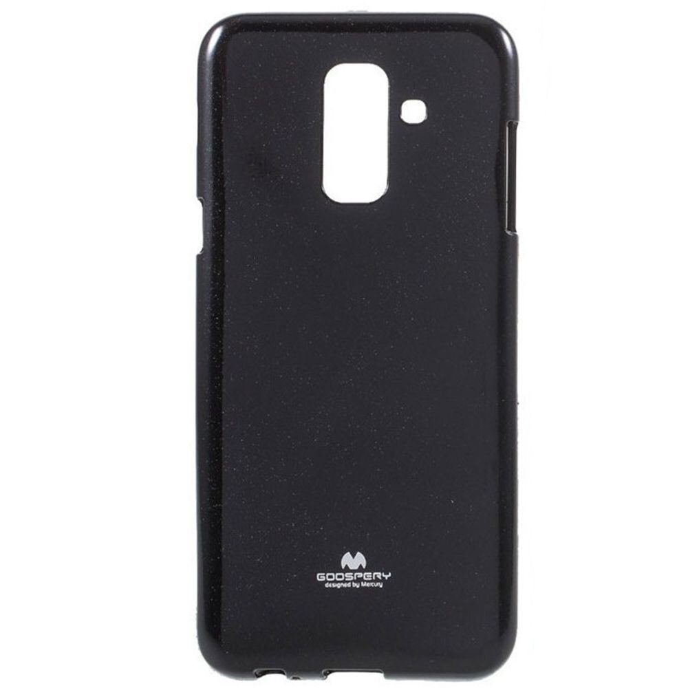 Husa Silicon Samsung Galaxy A6 Plus (2018) Goospery Mercury Jelly - negru