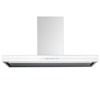 Hota insula cu sistem NRS FALMEC LUMINA, Nivel de zgomot maxim 54.5 dB L=90 cm, sticla culoare alba, 800 mc/h, Aspiratie perimetrala Hota insula cu sistem NRS FALMEC LUMINA, Nivel de zgomot maxim 54.5 dB L=90 cm, sticla culoare alba, 800 mc/h, Aspiratie perimetrala