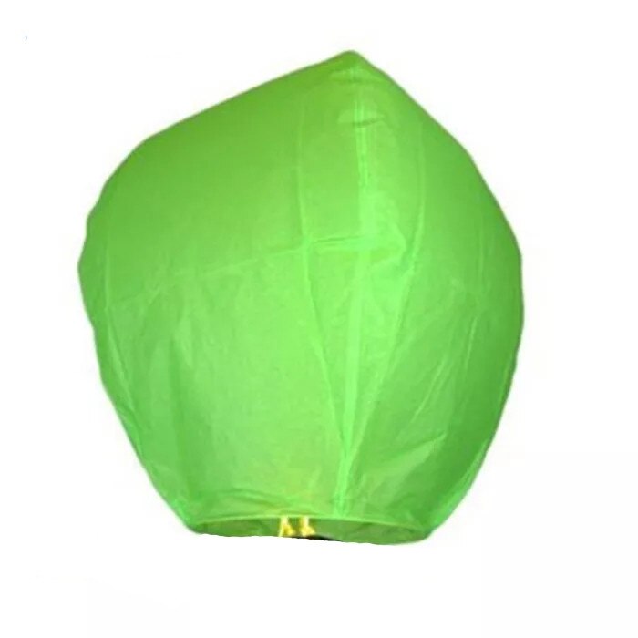 Lampion Zburator It's Party Time Verde