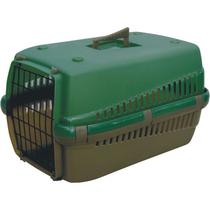 Cusca transport animale Oggy verde 49x33x30cm