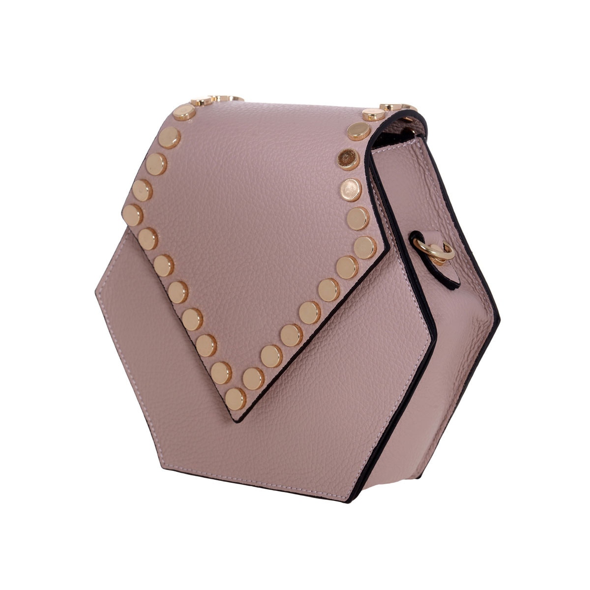 Geanta Sabrine din Piele Naturala Crem