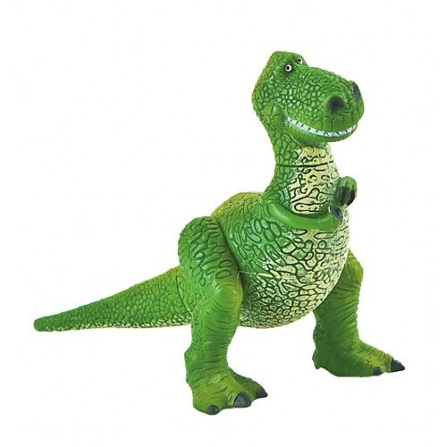 Figurina iMKⓇ Rex, 9 cm, verde, MGC