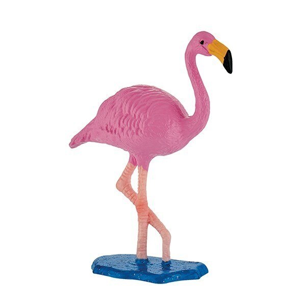 Figurina iMKⓇ Flamingo, 7 cm, roz, MGC
