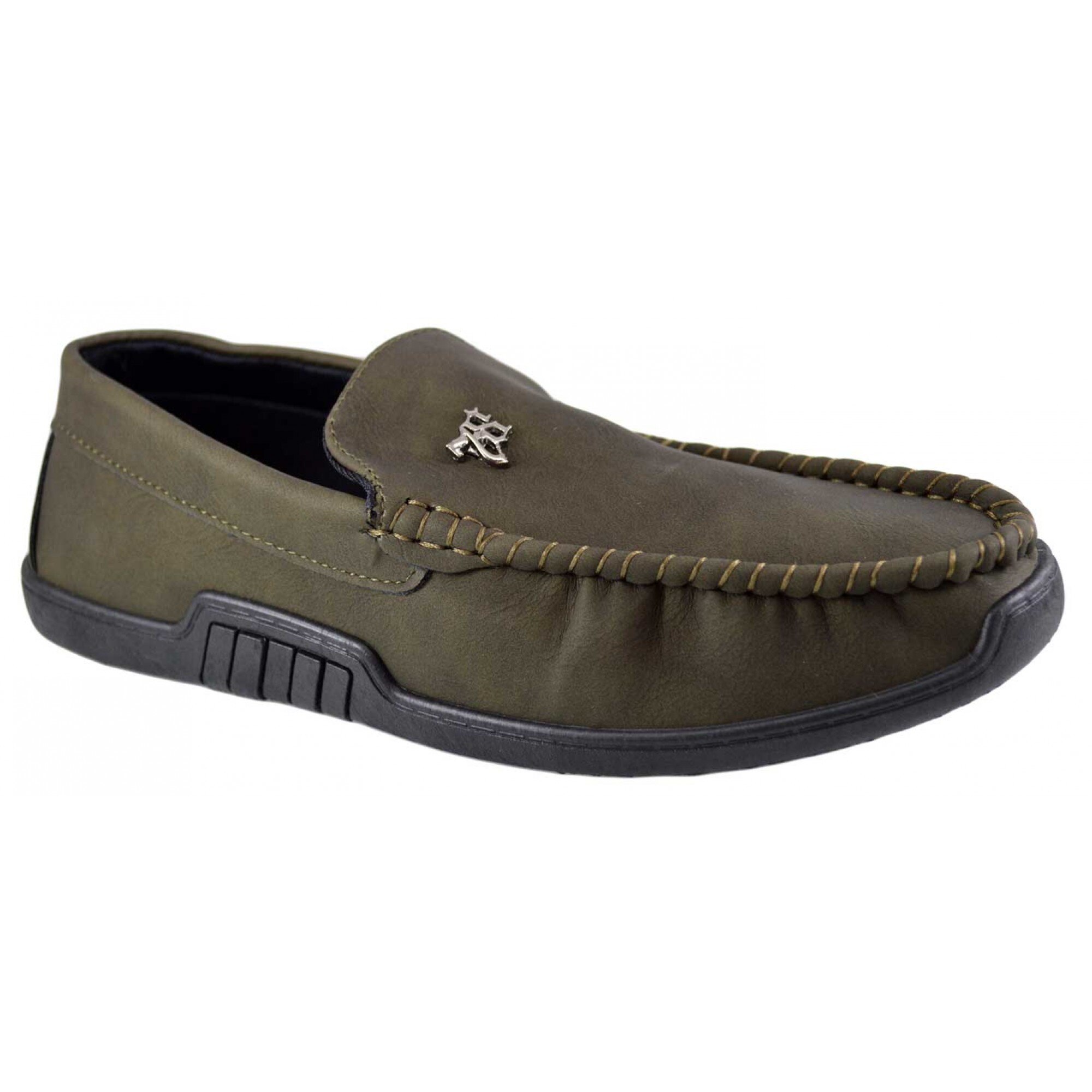 Mocasini Barbatesti Verde Kaki Shine II