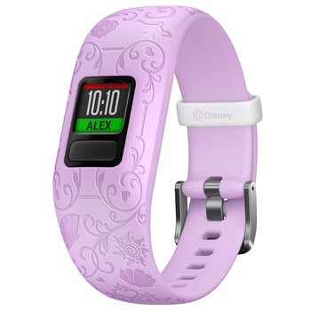 Bratara fitness Garmin Vivofit Jr. 2, Bratara reglabila, Princess/Purple Bratara fitness Garmin Vivofit Jr. 2, Bratara reglabila, Princess/Purple