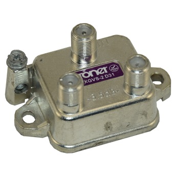 Splitter digital profesional cu 2 iesiri pentru TV cablu , XGVS-2D31 , 5-1220 Mhz , Compatibil DOCSIS 3.1 , Toner Splitter digital profesional cu 2 iesiri pentru TV cablu , XGVS-2D31 , 5-1220 Mhz , Compatibil DOCSIS 3.1 , Toner